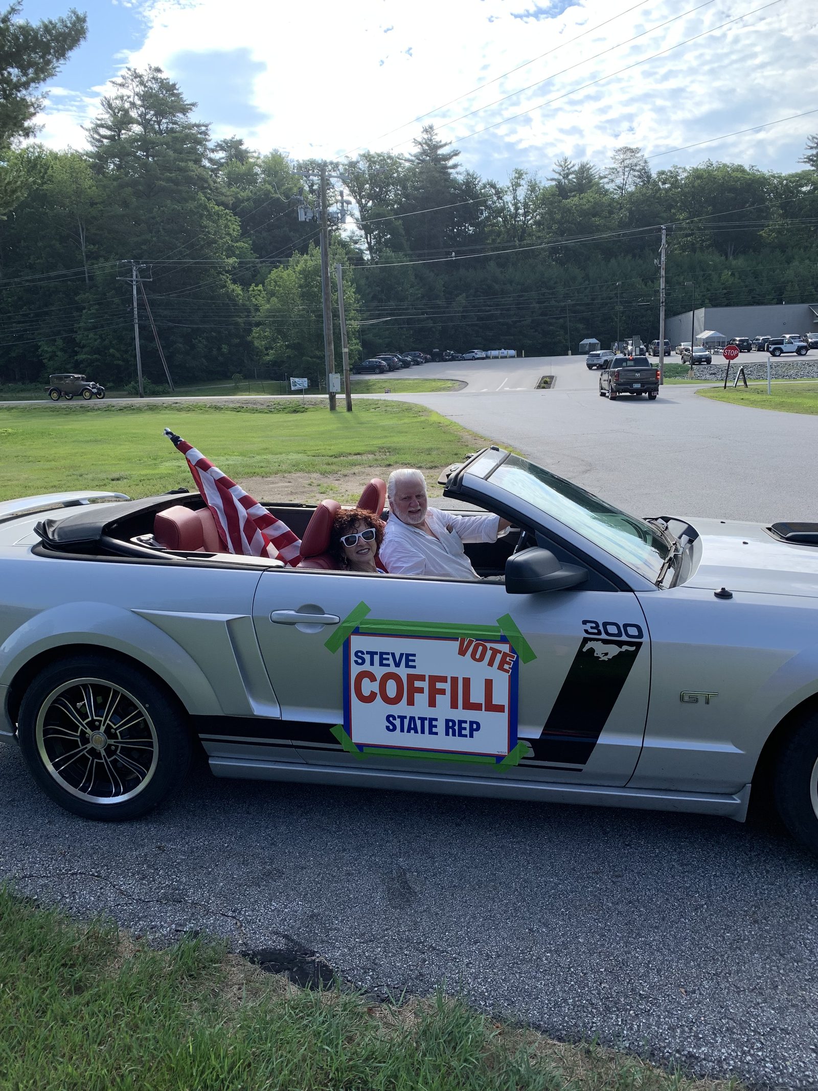 Steve Coffill at a July 4th event