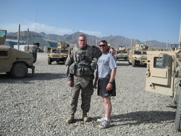 Jess Edwards in Afghanistan