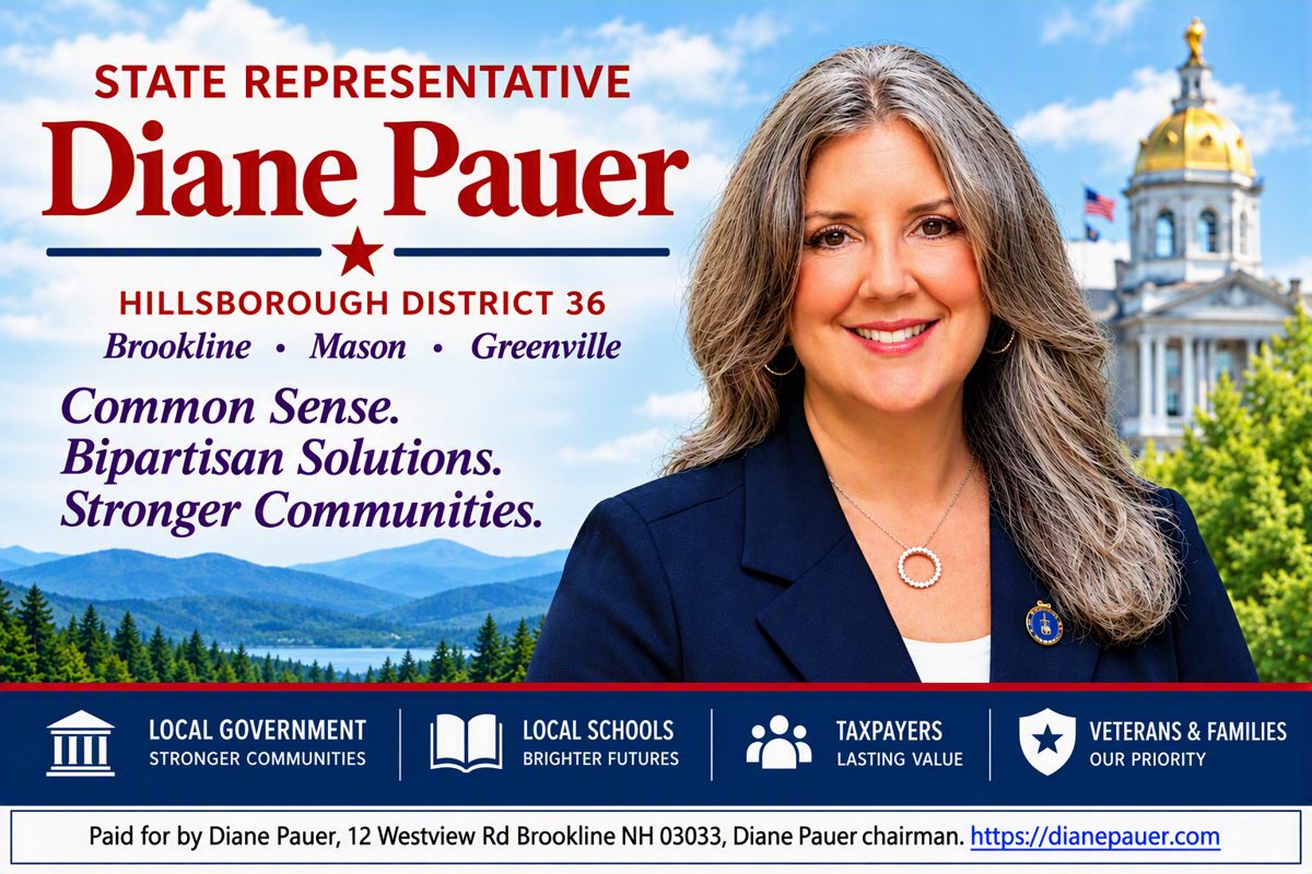 Diane Pauer, State Representative, Hillsborough District 36: Common Sense. Bipartisan Solutions. Stronger Communities.