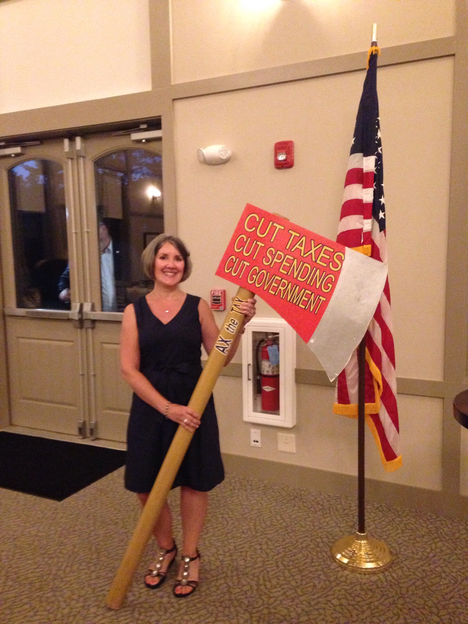 Diane Pauer at Campaign Event