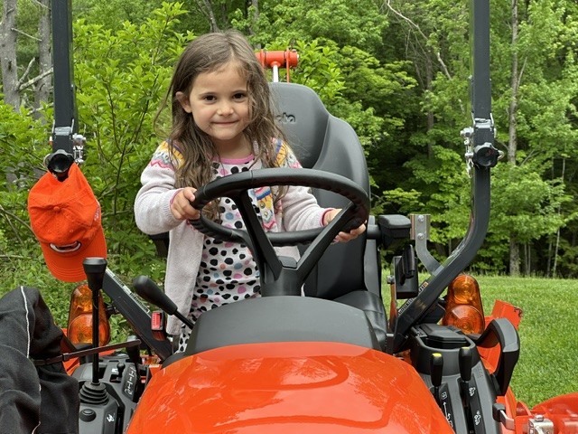 A young Granite Stater at play