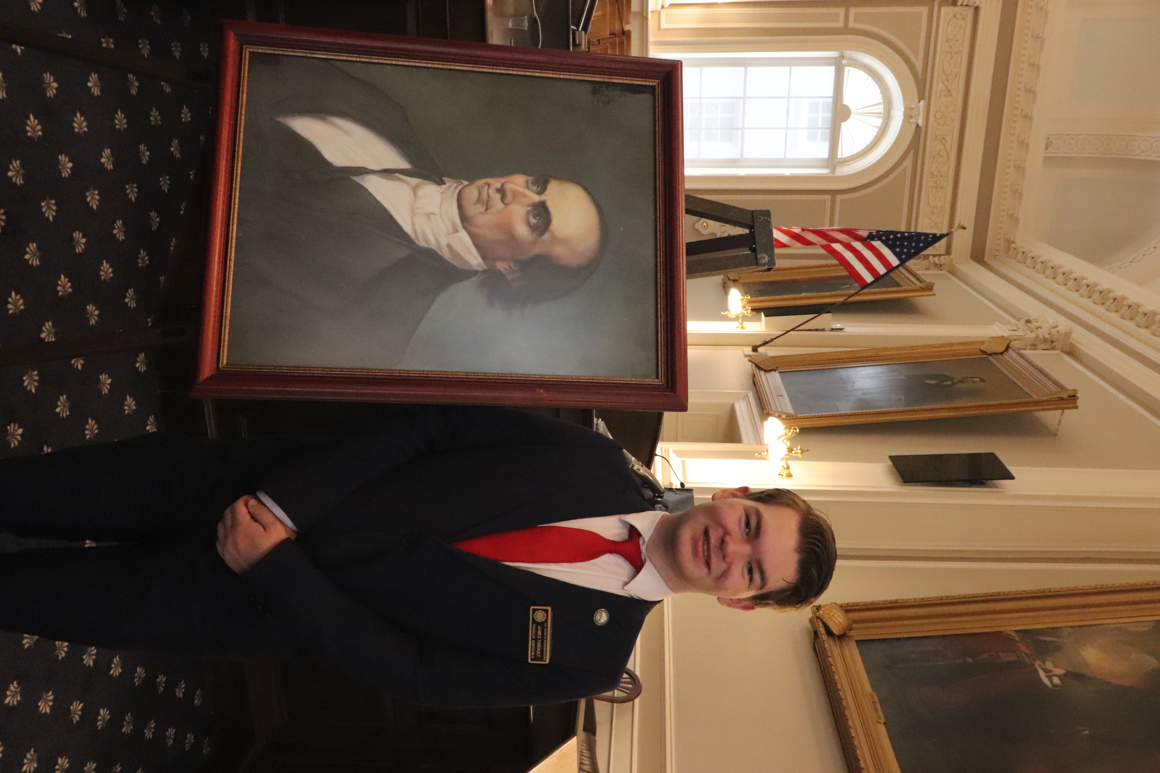 James Thibault speaking