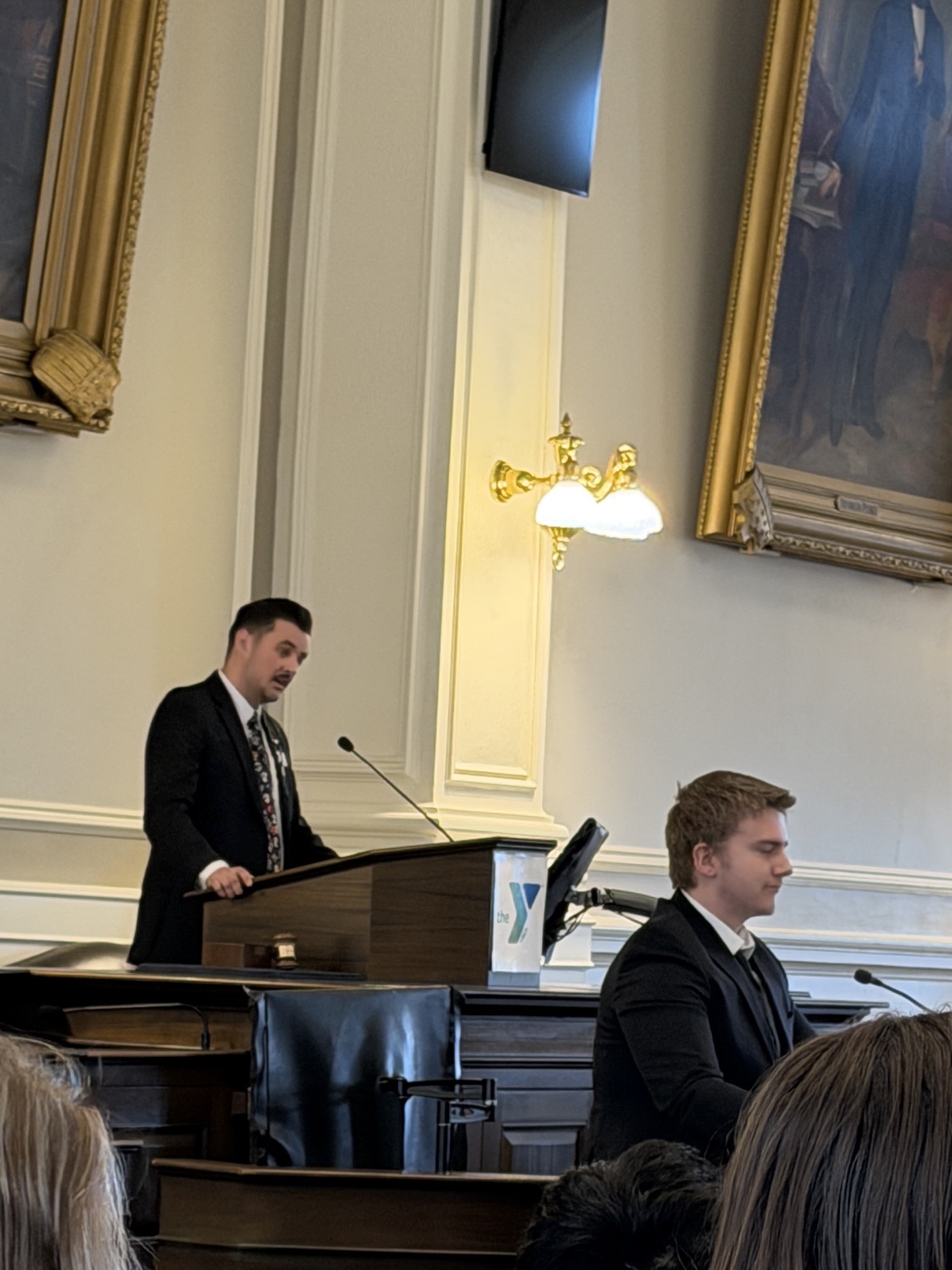 Anthony Henry campaigning