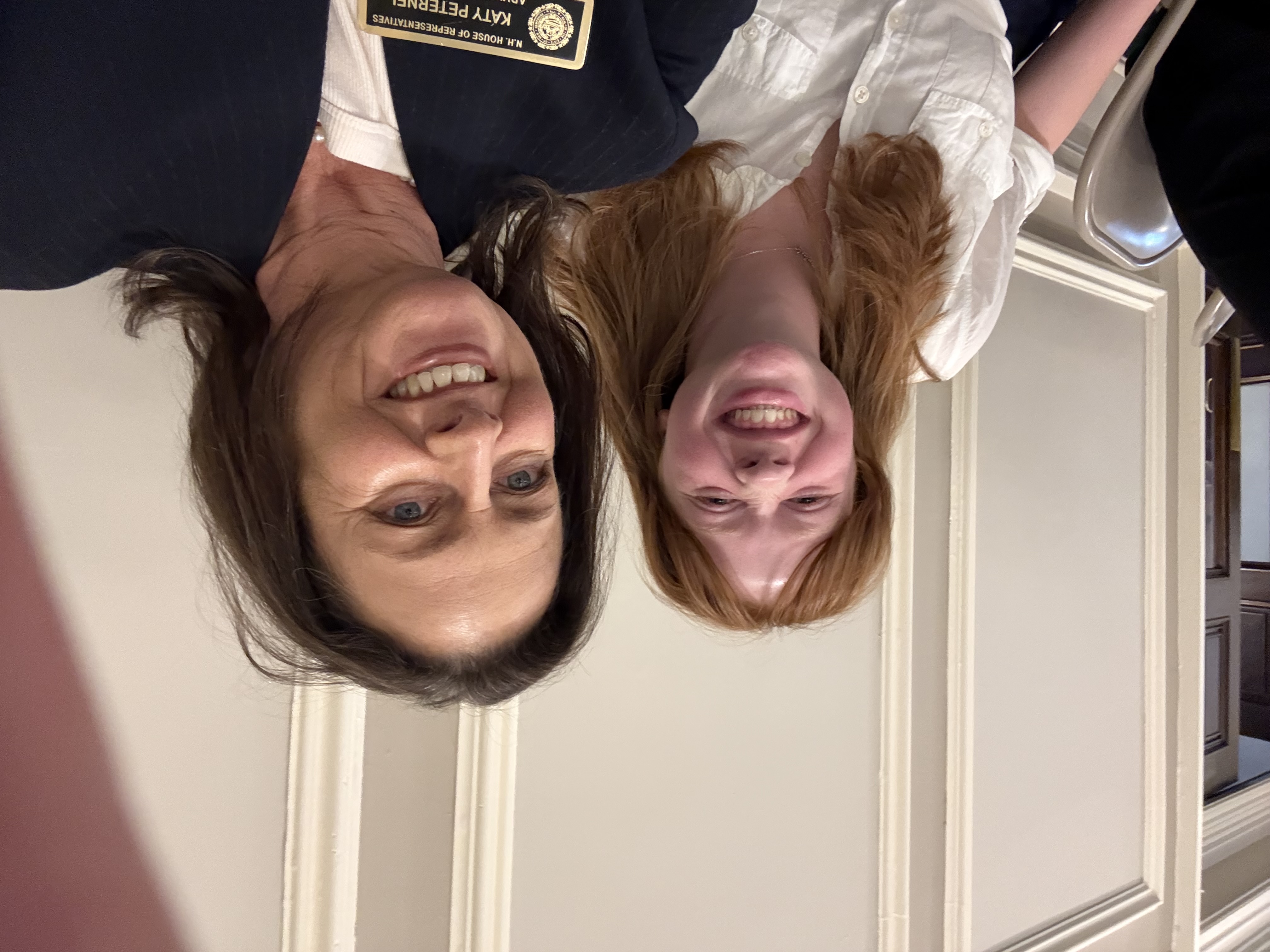 Katy Peternel meeting with Carroll County residents