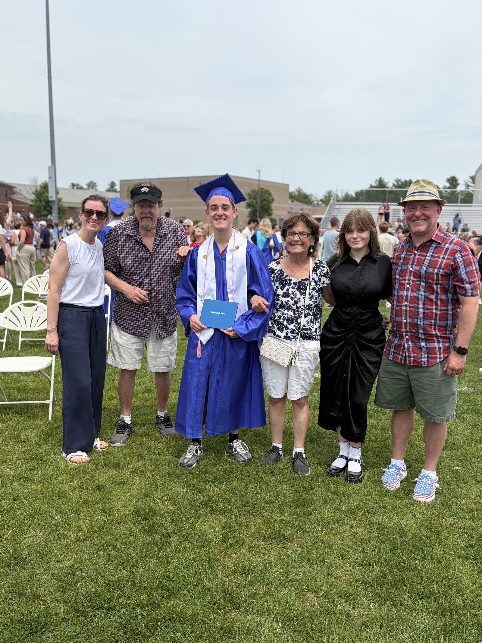 Jeffrey Tenczar at a community graduation ceremony