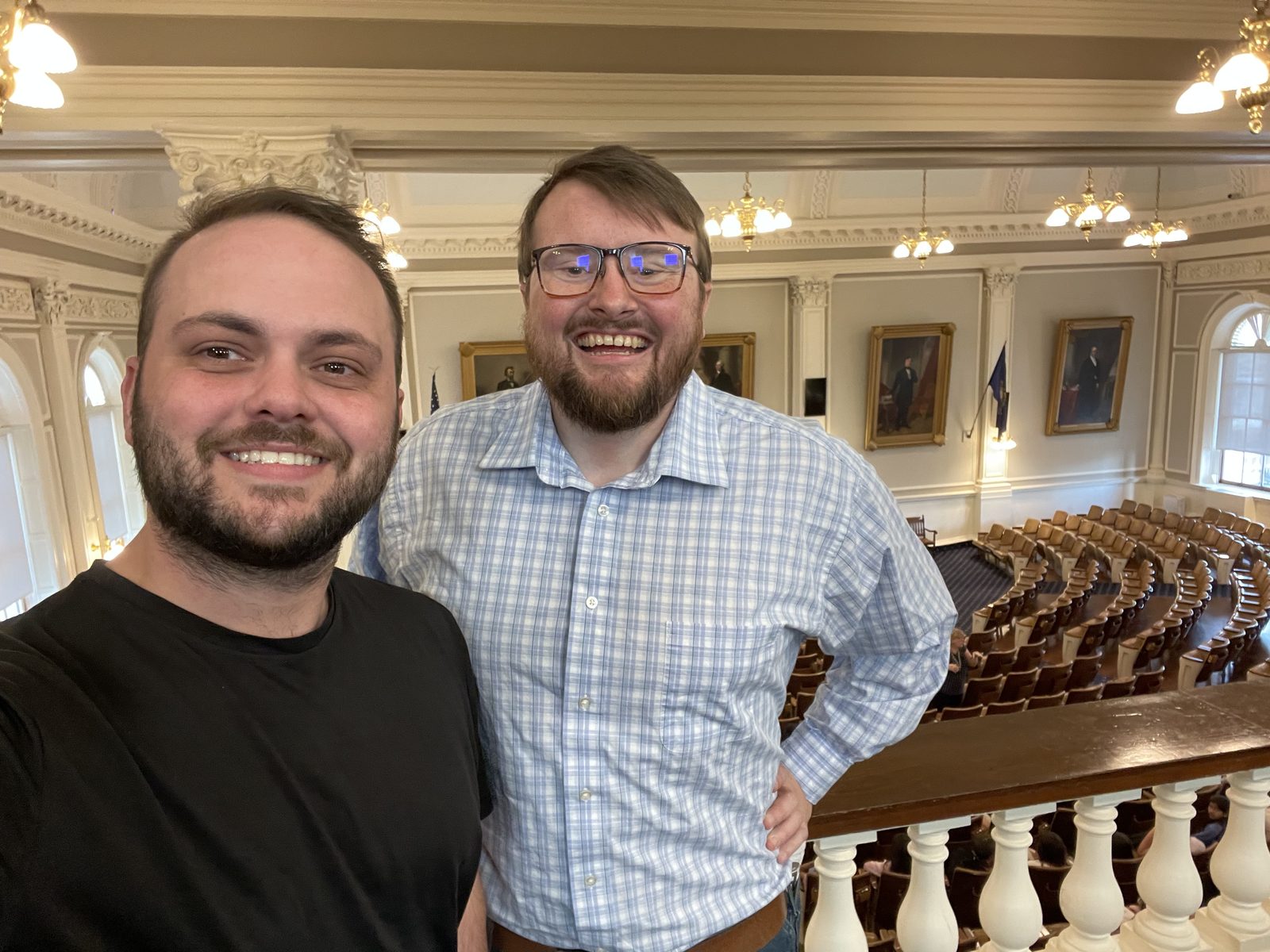 Joe Alexander serving constituents