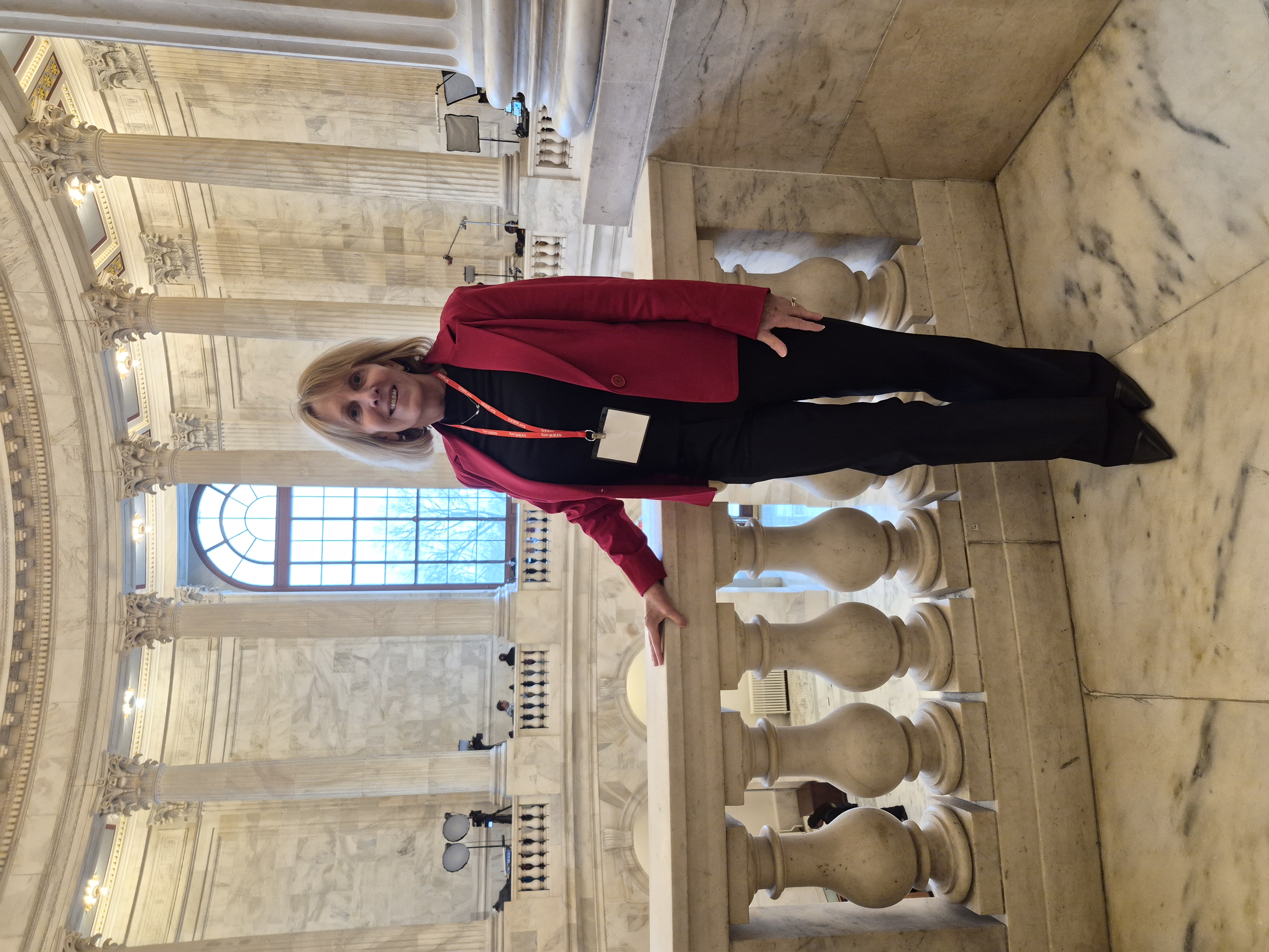 Elizabeth Keenan at the State House