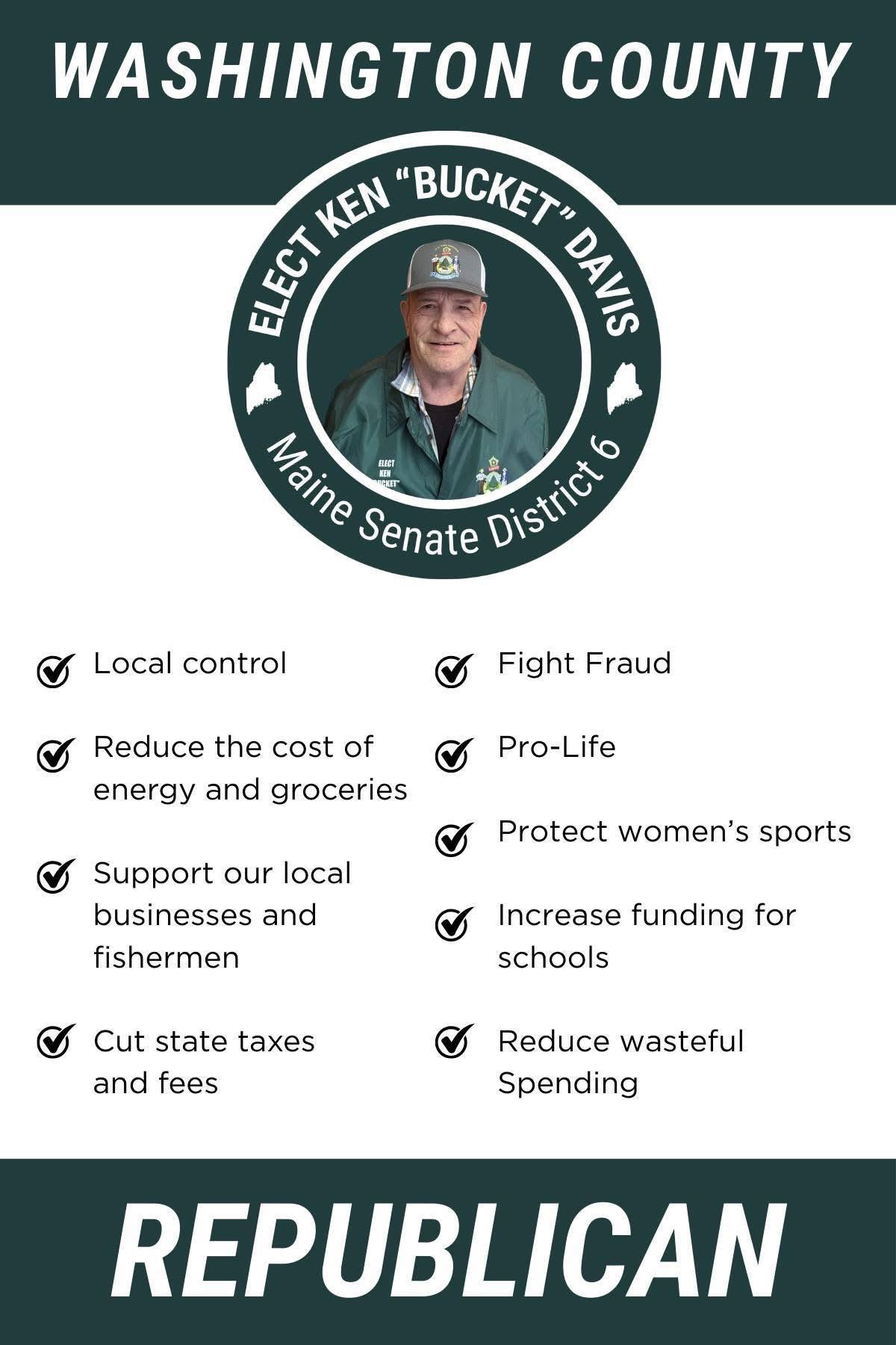 Kenneth Davis Jr. Campaign Platform